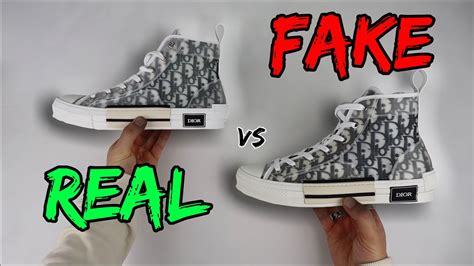 dior sneakers real vs fake|are dior shoes real.